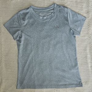 Under Armour Women's Speckled Blue/Green Muscle Tee